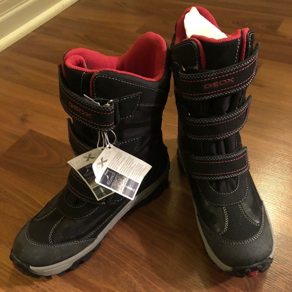 Geox Amphibiox Boys Winter Boots sz 4